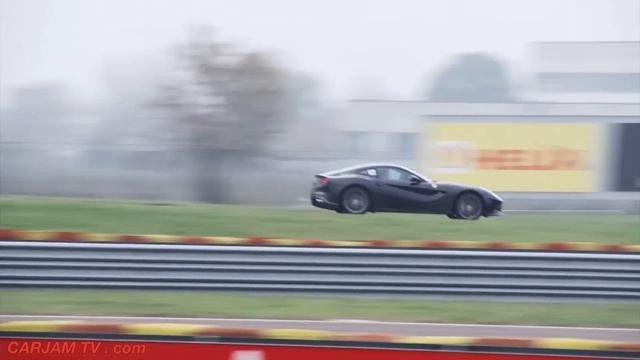 KIMI Thrashes Ferrari F12 + He's Smiling!!! Kimi Raikkonen Funny Commercial Ferrari F12 CARJAM 2015 смотреть онлайн