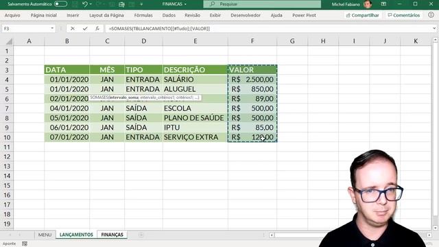 Como Fazer uma Planilha de Controle Financeiro no Excel смотреть онлайн