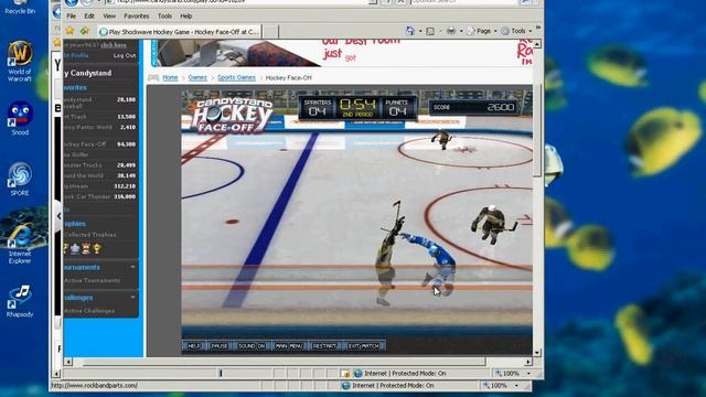 Candystand -Hockey FaceOff смотреть онлайн