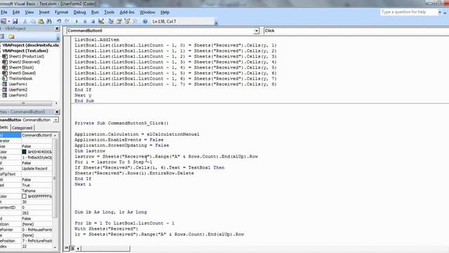 Inventory Management in Excel VBA Tutorial Part 8 - Update, Edit ListBox, Data Sorting Using VBA смотреть онлайн