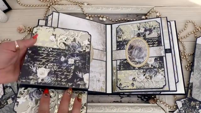 Scrap лицей 2019/ проект № 5/ White & Blue/обзор смотреть онлайн