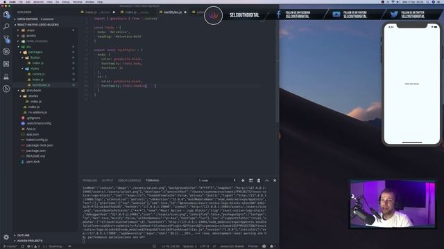 React Native PhotoApp | Component Library S01E08 смотреть онлайн