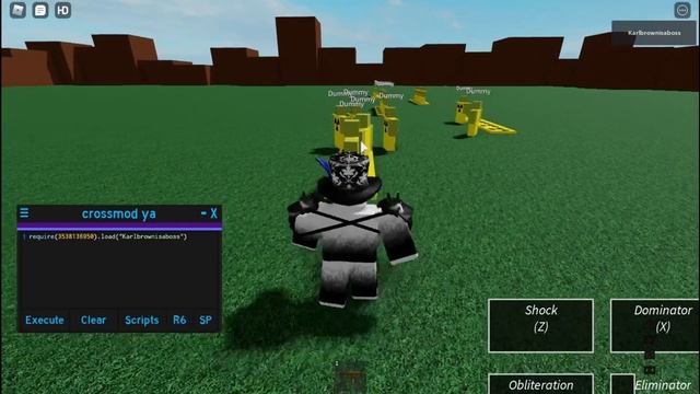 Roblox Crossmod Ya Gui Script Showcase смотреть онлайн