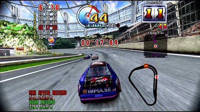 ReShade - Daytona USA 2 Deluxe, gameplay 2021 смотреть онлайн