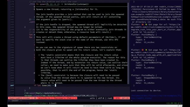 Part3: Building a Reddit Ticker with Flutter and Rust via Rid and Bloc/Cubit смотреть онлайн