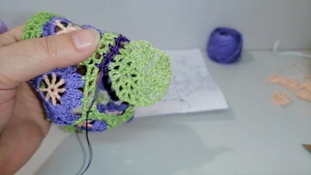 Чашка крючком "Лютик полевой". Мастер класс смотреть онлайн