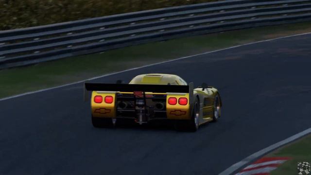 Automobilista 2 | New Group C Car! | Corvette GTP | 24hr Nordschleife | VR смотреть онлайн