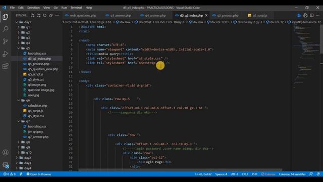 Create Login page with validate fields Using HTML,JAVA SCRIPT & PHP смотреть онлайн