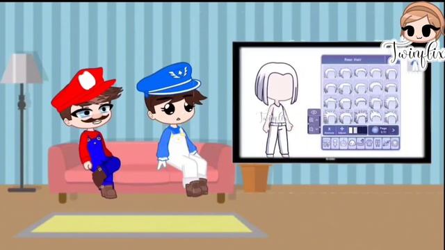 Smg4 in Gacha life 2 w/ Mario and Smg4 / Gacha life 2 tutorial смотреть онлайн