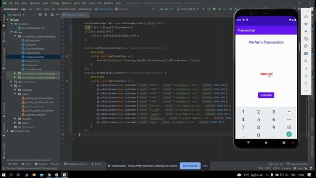 MANDEEP SINGH - Banking Application смотреть онлайн