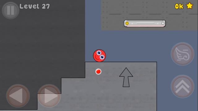 Новый КРАСНЫЙ ШАР #10. 27-28 УРОВНИ. Мультик ИГРА New Red Ball 2 смотреть онлайн