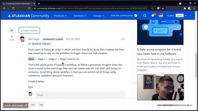 GetAnswers - Create subtasks in order смотреть онлайн