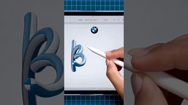Make Brush in Adobe Fresco from BMW Logo смотреть онлайн