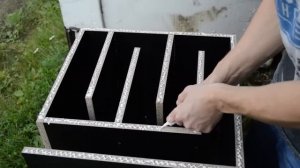 Реактивная сборка ЧВ короба для сабвуфера на 35гдн. Сабвуфер для дома своими руками.