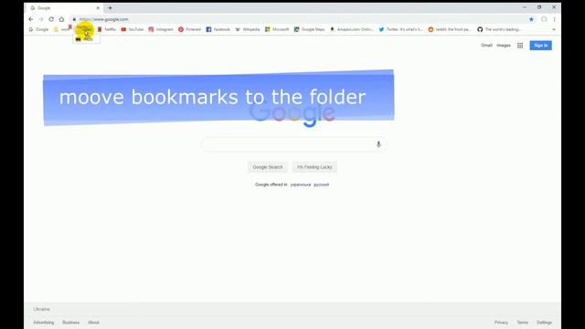 Google Chrome bookmarks bar folder customization смотреть онлайн