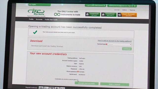 How to Open a Trading Account with Forex and CFD Broker IFC Markets смотреть онлайн