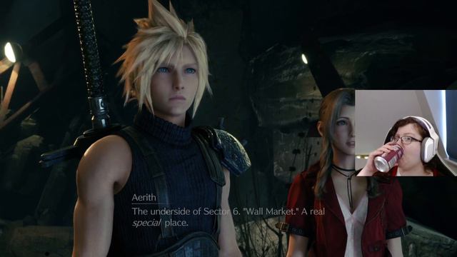 Cloud, Aerith, & Two Annoying Hands | FF7 Remake | First Playthrough | Episode 7 смотреть онлайн