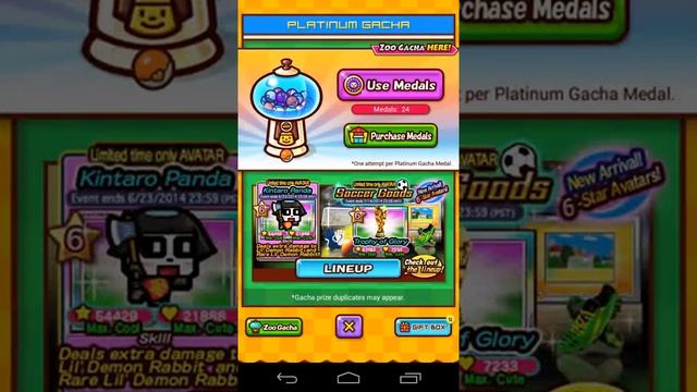 Zookeeper Battle - Using 30 Platinum Gacha Medals in a row смотреть онлайн