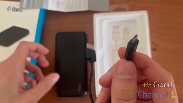 Крутой Повербанк Ttec PowerSlim Duo 10000mAh, USB Type C (2BB163S) Poverbank батарея акумулятор смотреть онлайн
