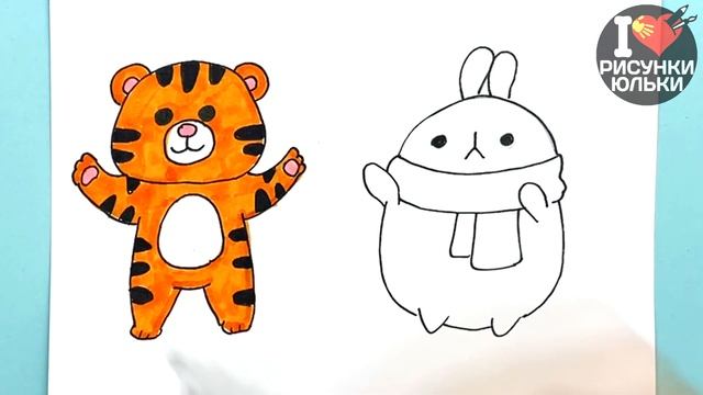 Как сделать наклейки своими руками легко и просто | Рисунки Юльки DIY смотреть онлайн