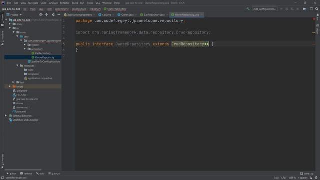 Java Spring Boot - JPA - Hibernate - H2 - One To One Bidirectional Relationship - @OneToOne
