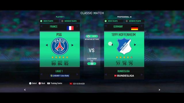 FIFA 23 THEME EA SPORT . BEST GRAPHIC MENU FIFA PS5 , NEW KIT & CAMERA ULTRA 4K смотреть онлайн