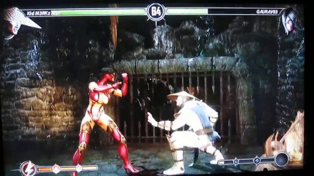 Mortal Kombat 9 - Raiden vs Mileena смотреть онлайн