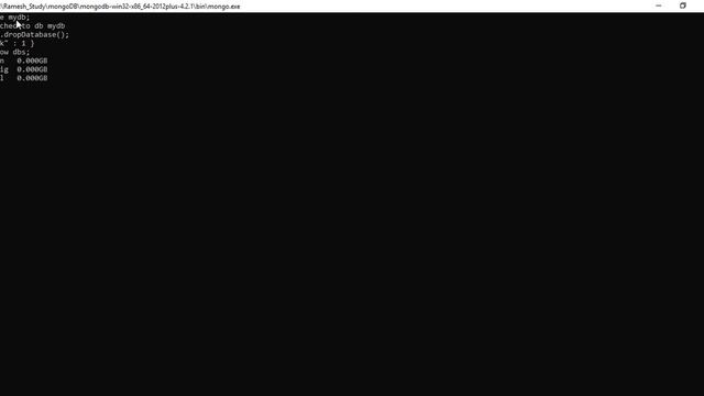MongoDB Tutorial 5 - MongoDB Create Collection смотреть онлайн