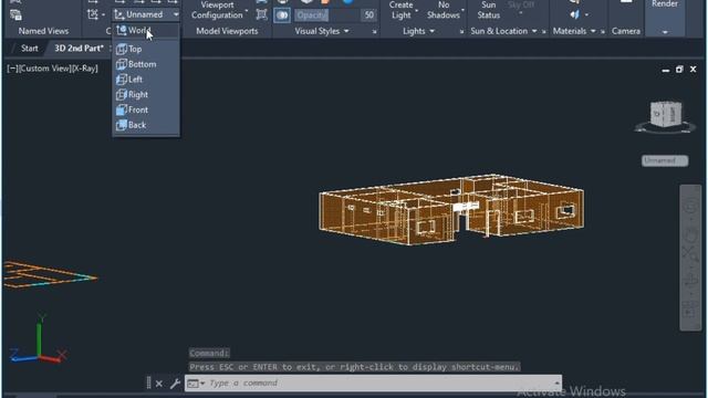 Create 3D Windows and their openings in AutoCAD смотреть онлайн