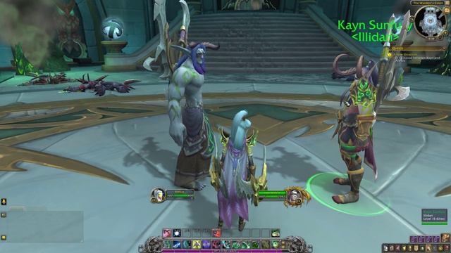 Let's Play World Of Warcraft - In 2022 - Demon Hunter - Part 2 - Legion Timewalking - Gameplay