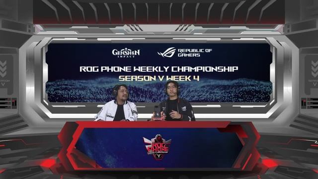 [LIVE] ROG PHONE WEEKLY CHAMPIONSHIP SEASON V - WEEK 4 | GENSHIN IMPACT смотреть онлайн