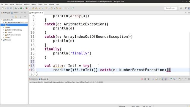 Kotlin für alle Tutorial #94 - Try als Expression смотреть онлайн