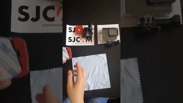 Видеокамера SJCAM SJ8 Air Black распаковка (4) смотреть онлайн