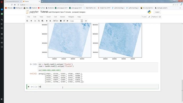 Cálculo del NDVI de una imagen Landsat8 con Python3 y Rasterio - Tutorial смотреть онлайн