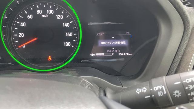 Honda Vezel. Отключение авто закрытия зеркал заднего вида. смотреть онлайн