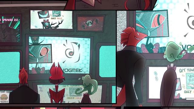 Alastor's Virus Vs. Vox! Who is the More Powerful Overlord? смотреть онлайн