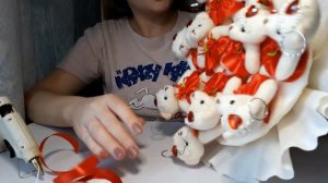 Букет из мишек (Мастер класс №20)