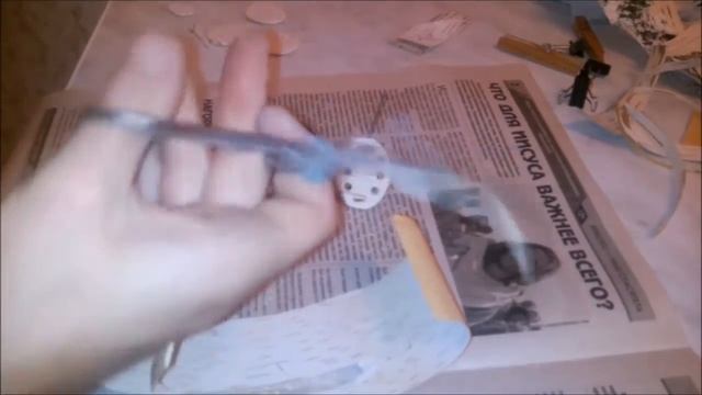 Брелок или подвеска из бересты.