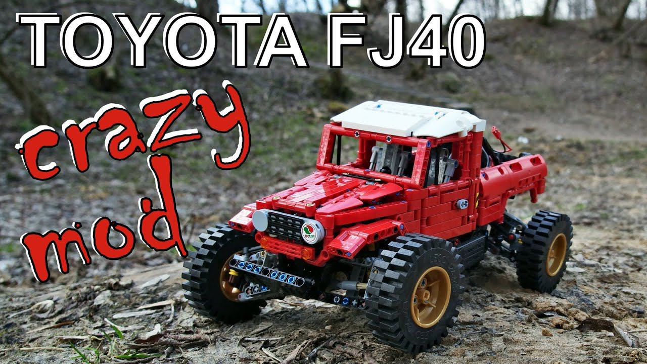 Lego Technic Toyota FJ40 Crazy Mod (lego Moc)