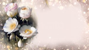 Цветы футаж для пригласительных фон для текста | красивый фон для видео монтажа