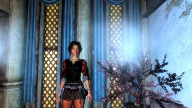 Skyrim Dress Mod: Мини платья   Minidresses For UNP