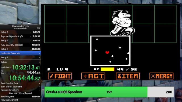 Speedrun Undertale Genocide in 1:28:41 смотреть онлайн