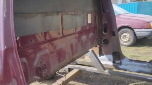 Первые метры ИЖ 2717 на раме