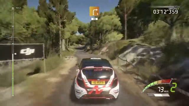 WRC 7 gameplay ford fiesta r2 parte 2 смотреть онлайн
