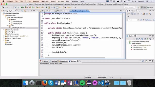 Java: JPA + Hibernate – 11. Relación OneToOne смотреть онлайн