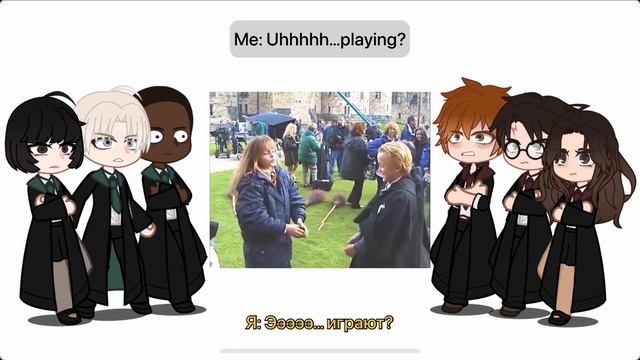 Harry Potter Characters React To Tom Felton/ Draco Malfoy | реакция персонажей Гарри Поттер на…