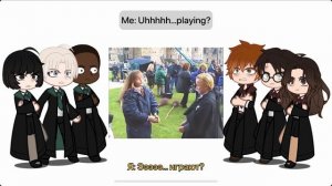 Harry Potter characters react to Tom Felton/ Draco Malfoy | реакция персонажей Гарри Поттер на…