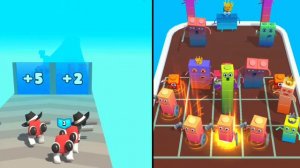 Merge Alphabet Lore Run vs Merge Number Cube #alphabet #mergealphabetlore #mergealphabetlorerun