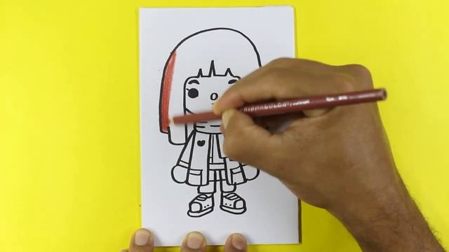 ⭐How to Draw TOCA LIFE WORLD characters ( TOCA BOCA GIRL)? Como Dibujar TOCA LIFE WORLD смотреть онлайн