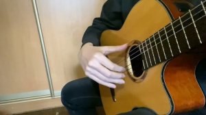 Постановка правой руки на классической гитаре.